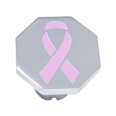 Breast Cancer Ribbon Knob