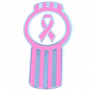 Kenworth Emblem With Breast Cancer Design