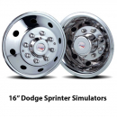 16" Stainless Dodge Sprinter Simulators American Road Style
