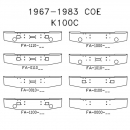 1967-1983 Kenworth K100C COE Bumper