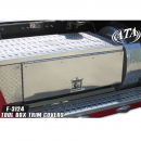 Freightliner Coronado 2009 And Older 36 Inches By 16 Inches Stainless Steel Tool Box Trim Covers