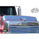 Freightliner Coronado 2010 And Older Stainless Steel 6 Inch Bug Shield