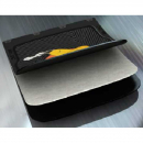 Helix Design Mud Flap in 2 Sizes & 4 Colors w/ Black Background