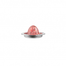 Classic Watermelon LED Light With Stainless Steel Flange Mount Bezel