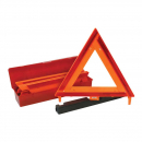 Red Warning Triangle Set of 3