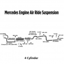 Mercedes Air Ride Suspension Exhaust Layout