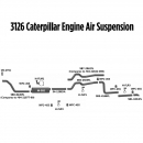 3126 Caterpillar Engine Air Suspension Exhaust Layout