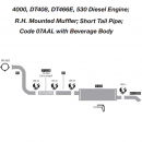 International 530 Diesel Exhaust Layout Code 07AAL