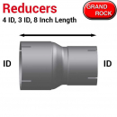 Pipe Reducer 4 In I.D. Reduced to 3 In I.D.