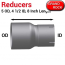 Pipe Reducer 5 In O.D. Reduced to 4 1/2 In I.D.