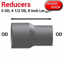 Pipe Reducer 5 In O.D Reduced to 4 1/2 In O.D