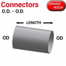 O.D to O.D Diameter Pipe Connector