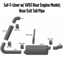 SAF-T-Liner With 6V92 Rear Engine Exhaust Layout