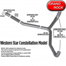 Grand Rock Western Star Constellation Model Exhaust