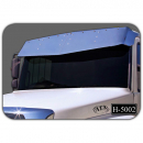 Hino 268 2008 Through 2012 14 By 16 Inch V-Style Visor With Ten 3/4 Inch Light Holes