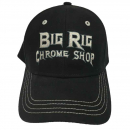Big Rig Chrome Shop Black/Black Brushed Cotton Hat