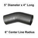 5 In Diameter 4 In Length Short Radius 30 Degree Elbow Pipe