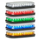 HighLighter LED 10 Inch Light bar With Clear Dome And Permanent Mount