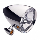 7 Inch Concours Rocket with 1 3/8 Inch Turn Signal Headlight