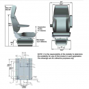 Harrier High Back Seat With Isolator