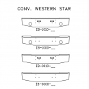 Conv. Western Star Bumper