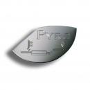 Stainless Steel Large Pyrometer Gauge Emblem