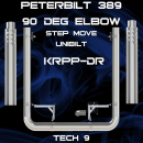 7 Inch Pickett Peterbilt T4 389 Full DR 2011-2015 RP Exhaust Kit