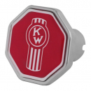 Kenworth Old Logo Red And Chrome Air Valve Knob