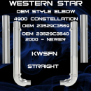 6 Inch Western Star 4900/Constellation Exhaust Kit 2000-Newer