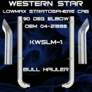 7 Inch Western Star LowMax Stratosphere Exhaust Kit 2002-2006
