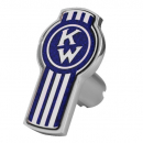 Kenworth Logo Shape Metallic Air Valve Knob