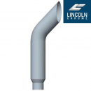 36 Inch Bull Horn Top Stack, 6 to 5 Inch Diameter, Expanded & Slotted End, Lincoln Fit
