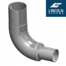 Lincoln Freightliner Chrome Elbow 8 Inch to 5 Inch