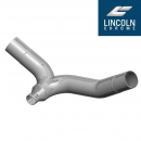 Lincoln 60 Degree Chrome Y Pipe 8 Inch To 5 Inch