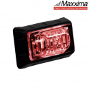 1.6 Inch Rectangular P2 PC CM Red Clear Lens
