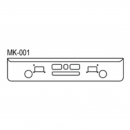 Mack R600 And R700 2004 And Older Stainless Steel Bumper With Fog, Tow, And Hitch Cutouts