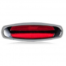 2" x 6" Clearance Marker With Chrome Bezel P2