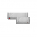 Stainless Steel Door Pocket with 1 Red Light