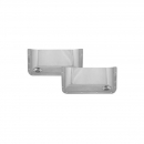 Stainless Steel Short Door Pockets with 1 Clear Light