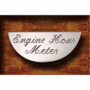 Stainless Steel Enging Hour Meter Gauge Emblem