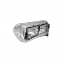 Peterbilt Polished Aluminum Dual Headlight Pod With Factory Mounting Bracket And Engraving