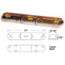 47 Inch Dual-Deck Light Bar