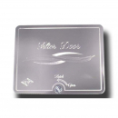 Stainless Steel A/C Heater Filter Engraved Door Cover