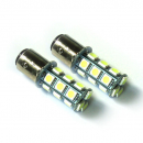 1157 5050 Series Red LED 18 Chip Bulbs