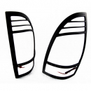 Toyota Tacoma 2005 Through 2015 LED Tail Light Bezel With Red LED Brake And Running Lights