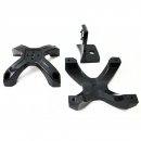 X Clamp Mounting System Bracket For 2 To 3 Inch Diameter Tubing