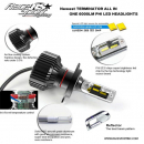 H13 Fanless LED Terminator Series Conversion Headlight Kit