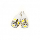 T10 194 White LED Auto Replacement Bulbs