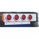 Universal 2 Piece Rear Light Bars with Stop / Turn / Tail Lights