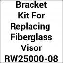 Bracket Kit For Replacing Fiberglass Visor